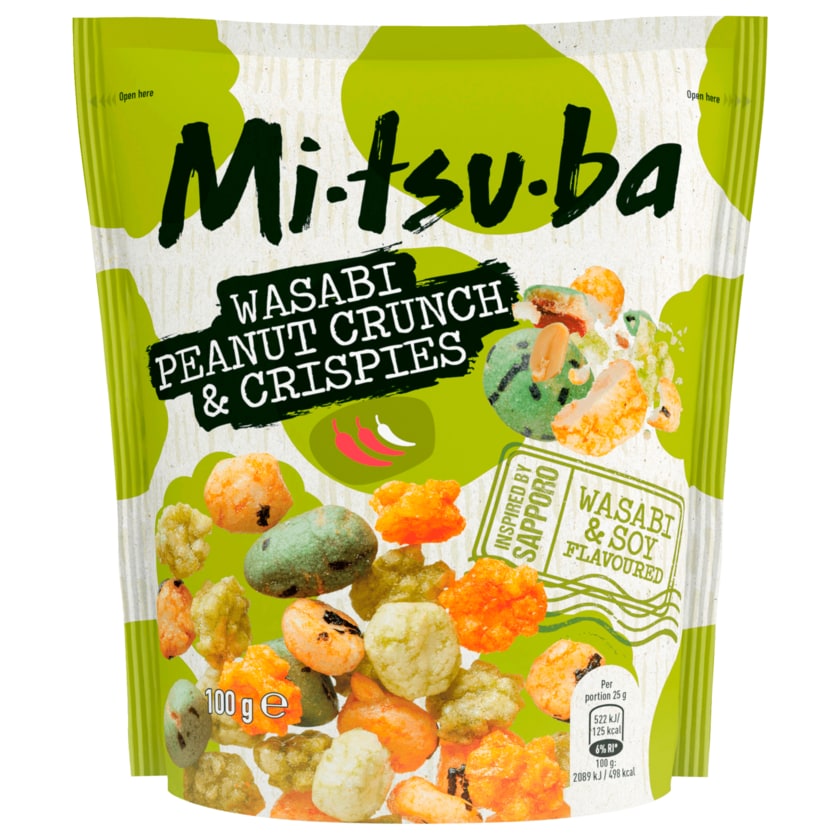 Mitsuba Wasabi Peanut Crunch 100g